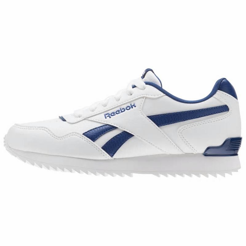 Tenisi Reebok Royal Glide Ripple Baieti Albi/Albastri Romania KL5831OB